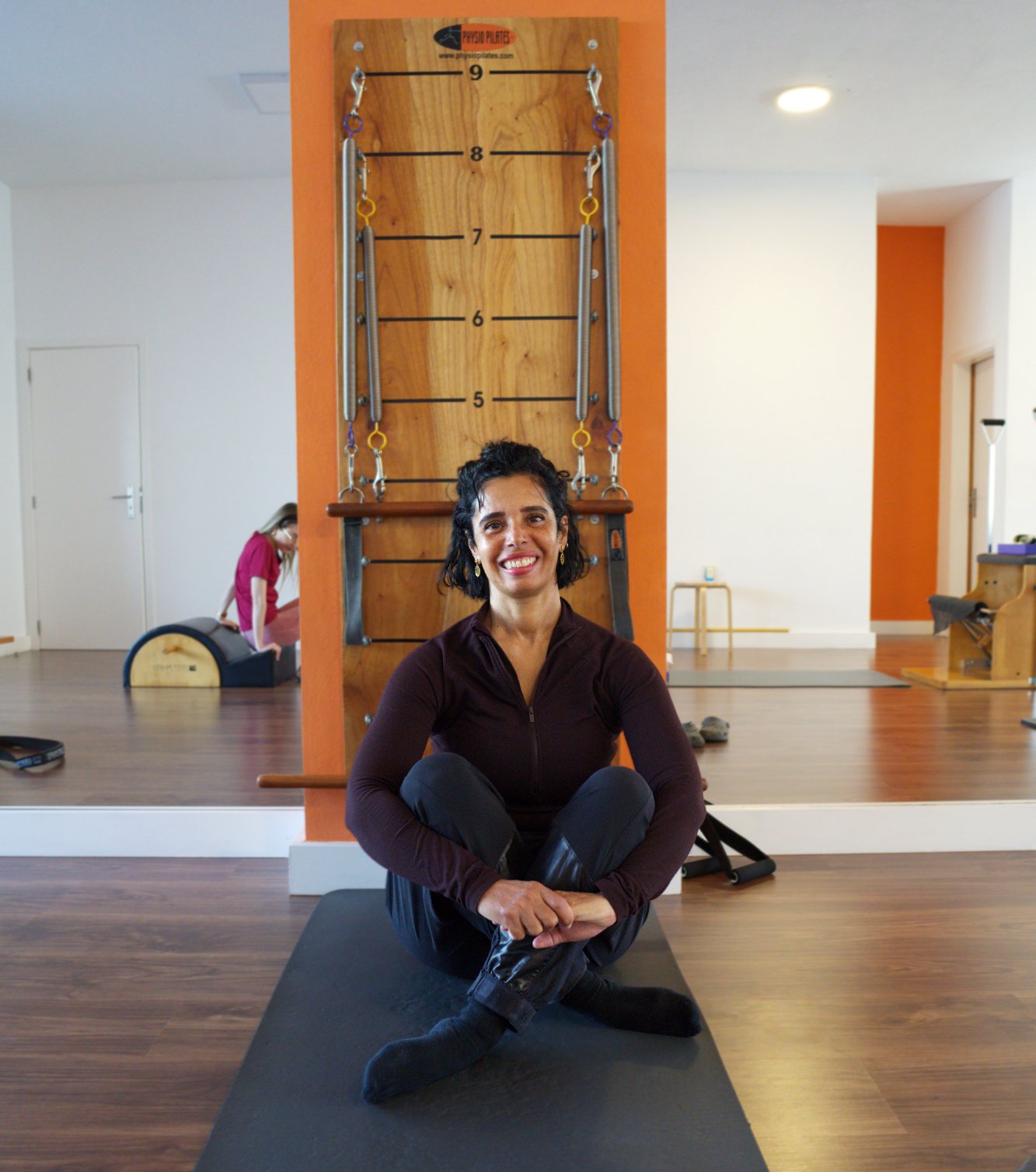 Joana Cunha no estúdio